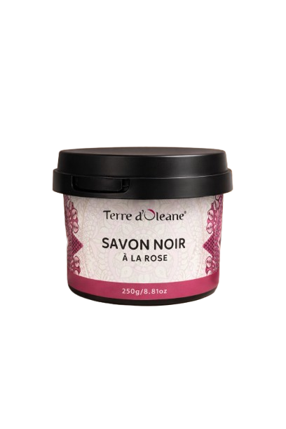 Moroccan Black Soap with Rose